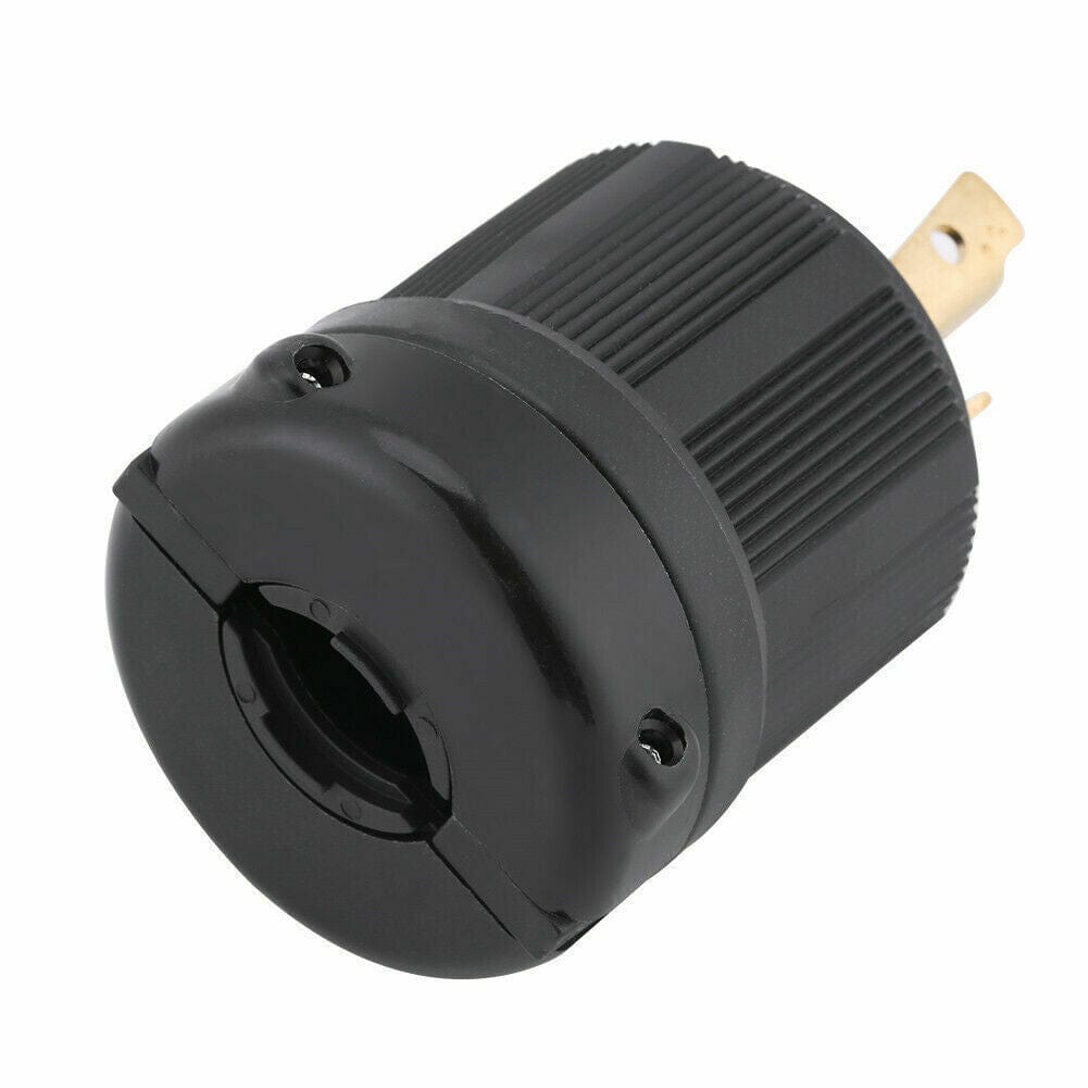 Industrial Locking Plug-Connector NEMA L6-30P, 30A 250V, 3-Wire