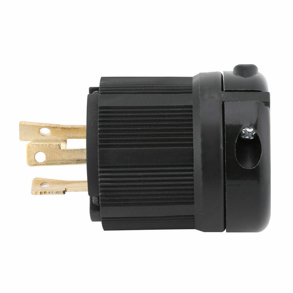 Industrial Locking Plug-Connector NEMA L6-30P, 30A 250V, 3-Wire