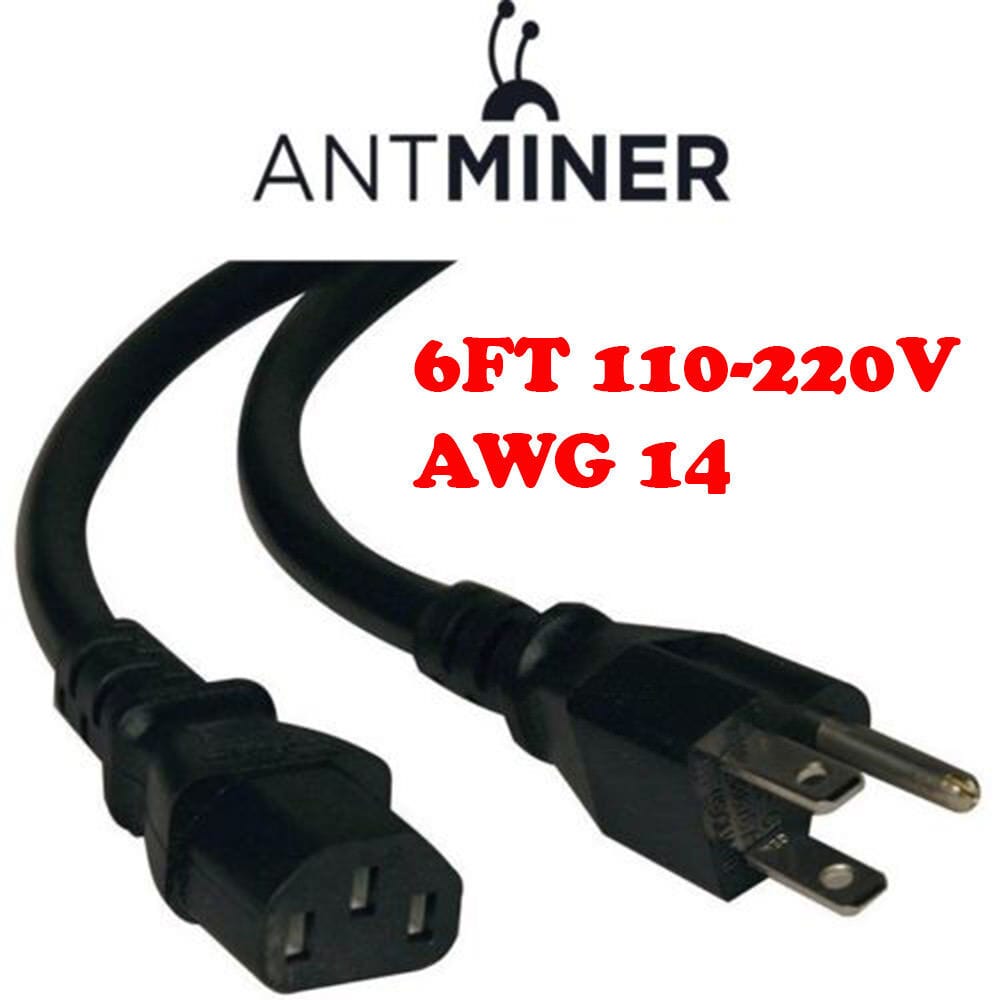 Heavy Duty Power Cord AWG 14, 110-220V, 6FT