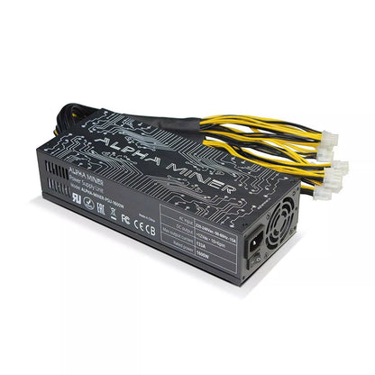 Antminer PSU Alpha Miner 1600W 220-240V ONLY 10x6 pin similar BITMAIN APW3+ APW7