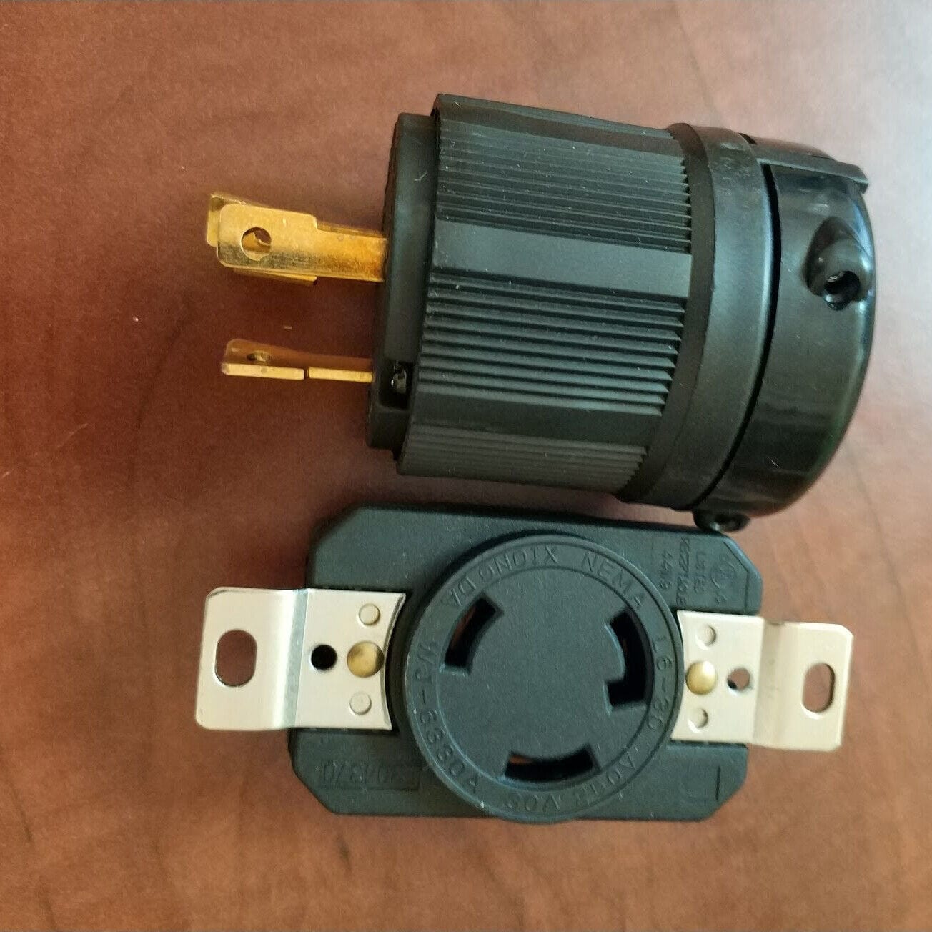 Plug & Locking Connector Nema L6-30P L6-30R 30A 250V