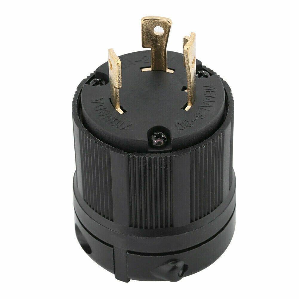 Plug and Connector Set NEMA L6-30P - NEMA L6-30R, 30A, 250V