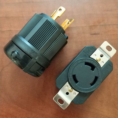 Plug & Locking Connector Nema L6-30P L6-30R 30A 250V