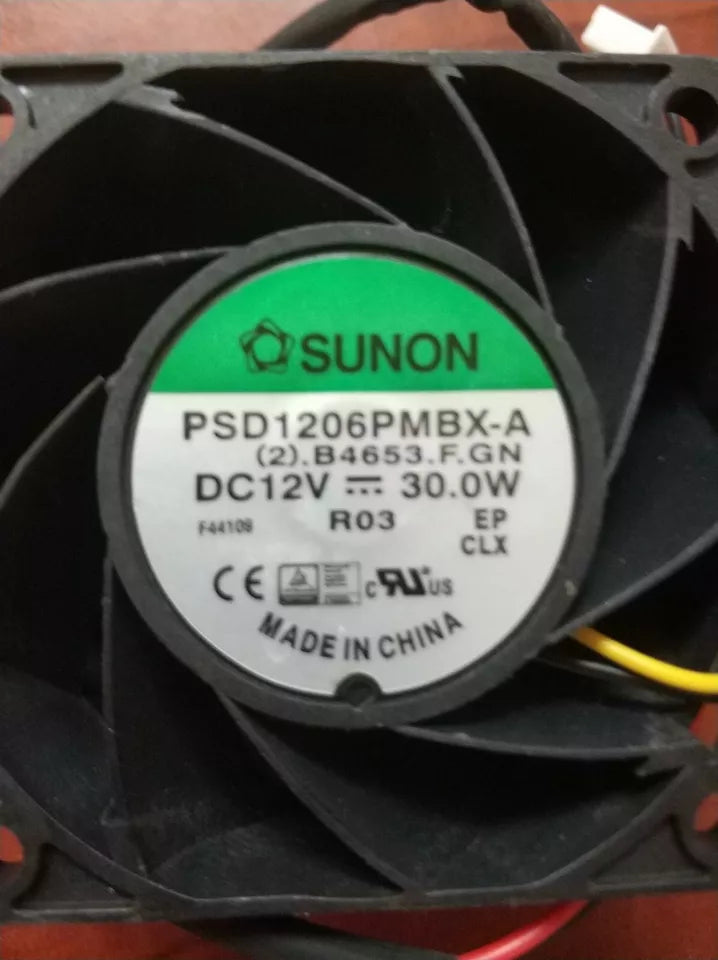 SUNON PSD1206PMBX-A (2).B4653.F.GN DC12V 30W fan for Alphaminer PSU